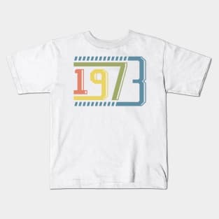 1973. Vintage Style. Kids T-Shirt